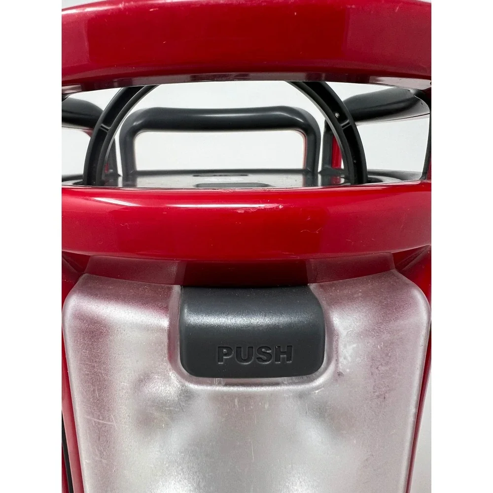 Coleman Quad LED Lantern Red 2000001150 4 Removable Panels Camping Light Good